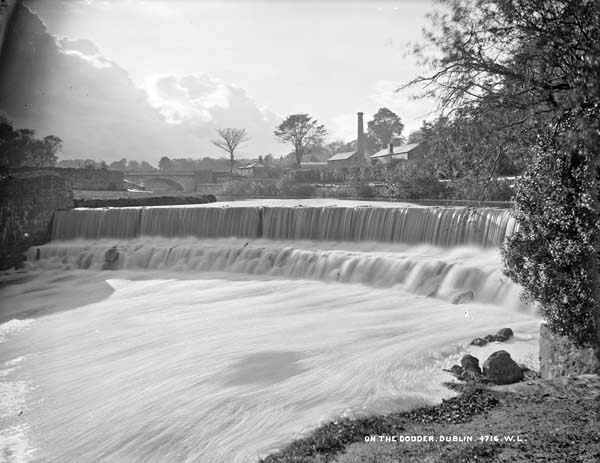 [The Dodder River, Dublin], photographed by Robert French between 1880 and 1900, made available by the National Library of Ireland as part of the Lawrence Photograph Collection. 